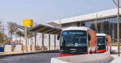 RTA parked at the station