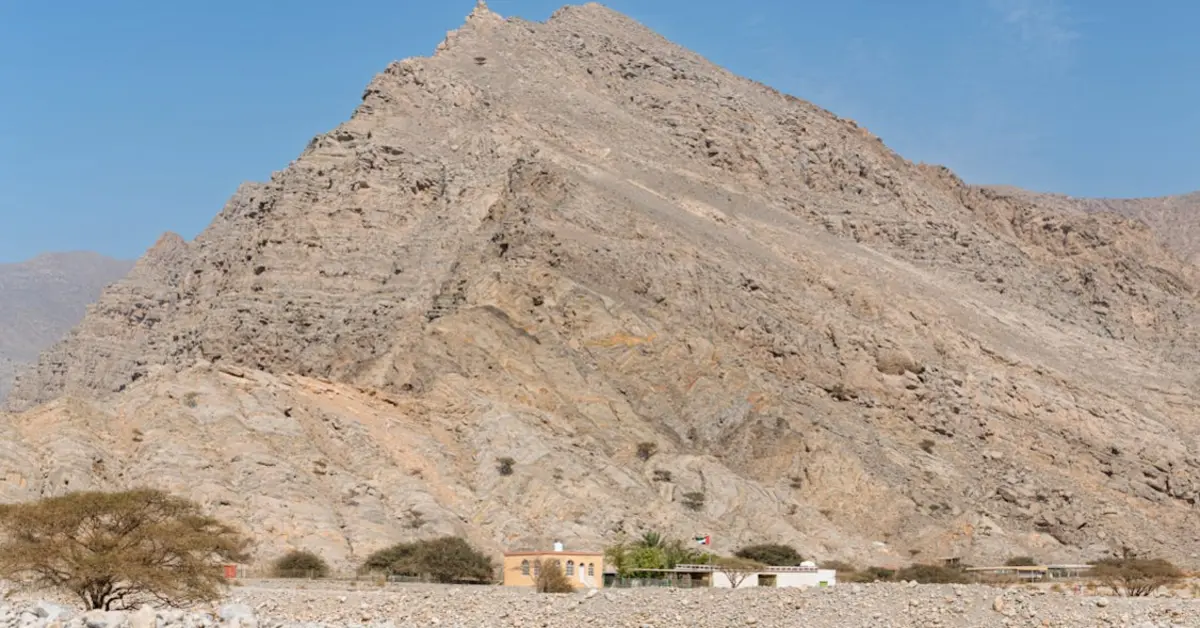Scenic Mountain Landscape in Ras Al Khaimah