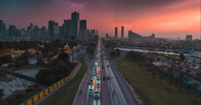 A View of Sharjah Skyline