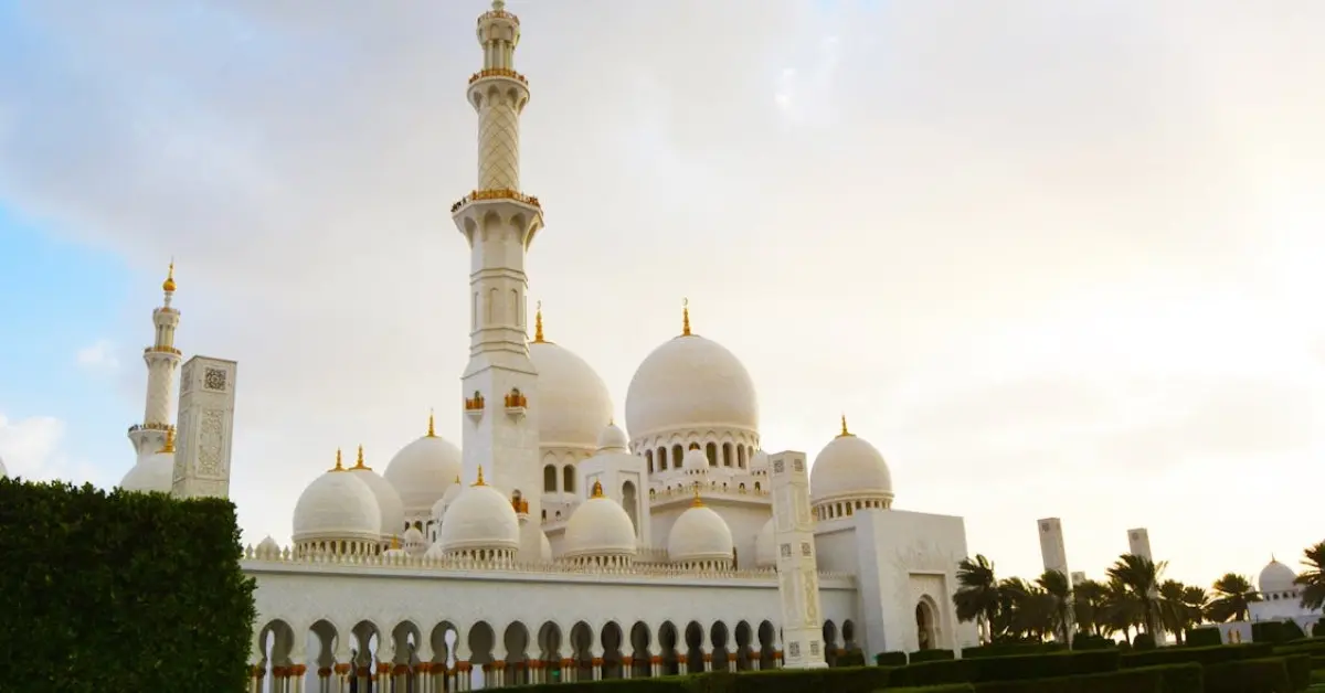 White Mosque, Abu Dhabi