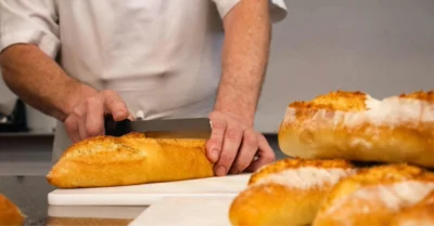 Instructor in a baking studio in Dubai