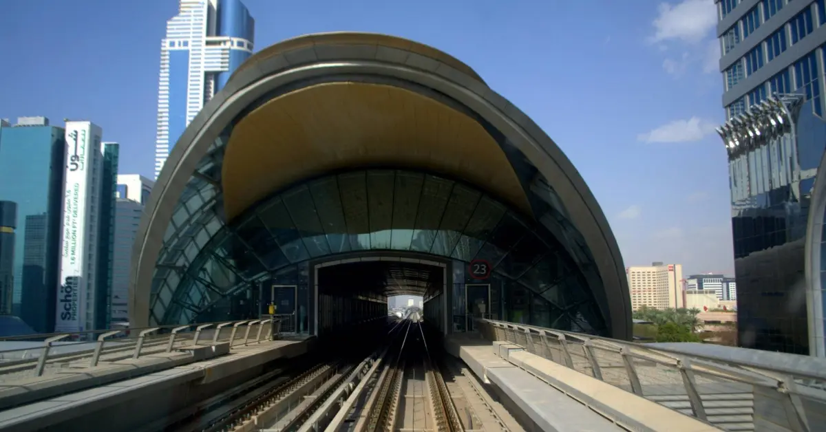 محطة مترو ابراج الامارات