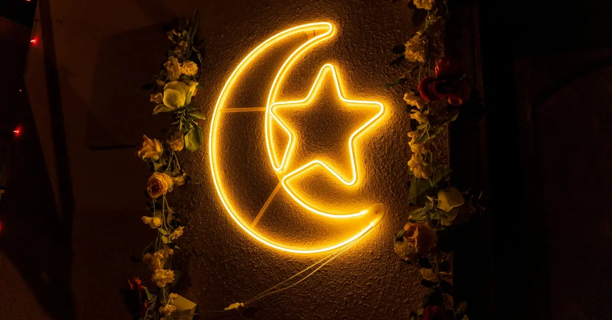 صورة توضيحية لأشكال زينة رمضان في دبي