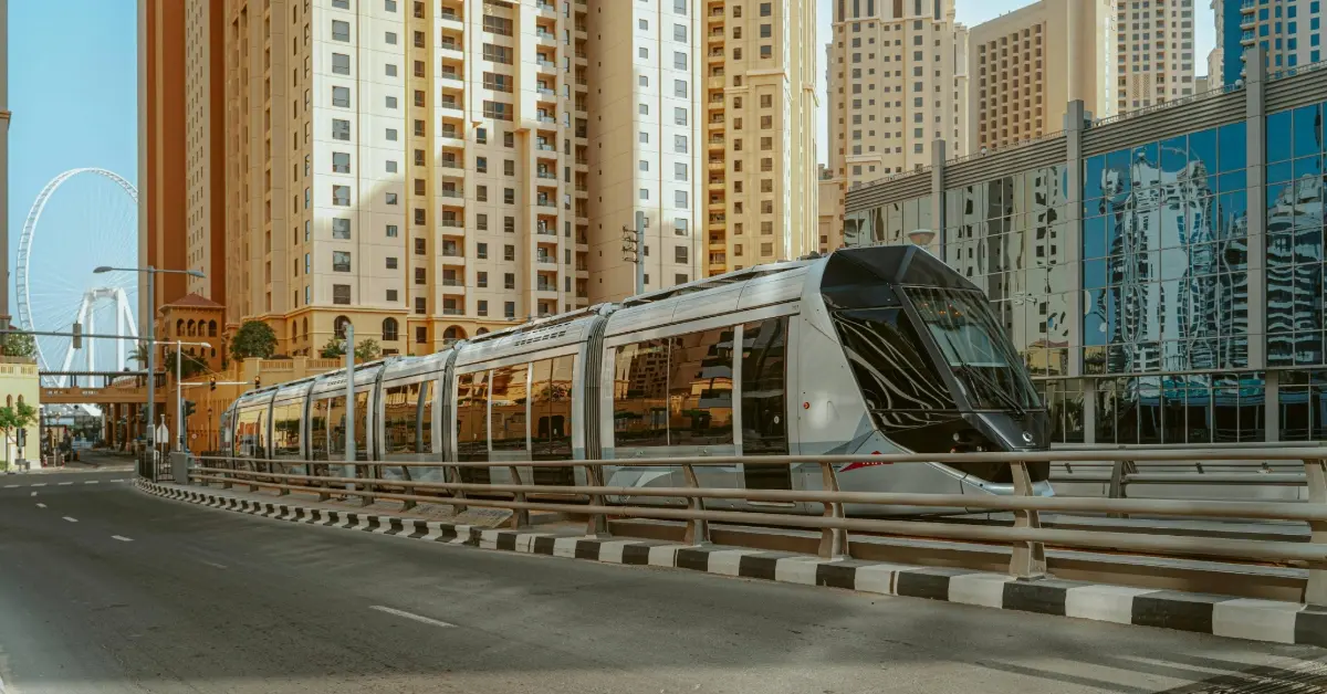 صورة عربة مترو دبي