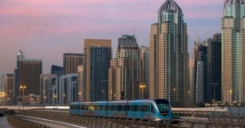 محطات مترو دبي