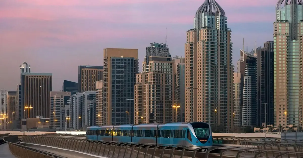 صورة للمعالم القريبة من محطة مترو مول الإمارات