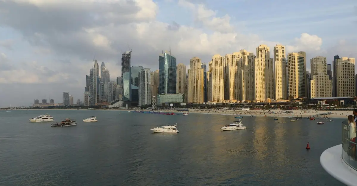 صورة لمباني دبي