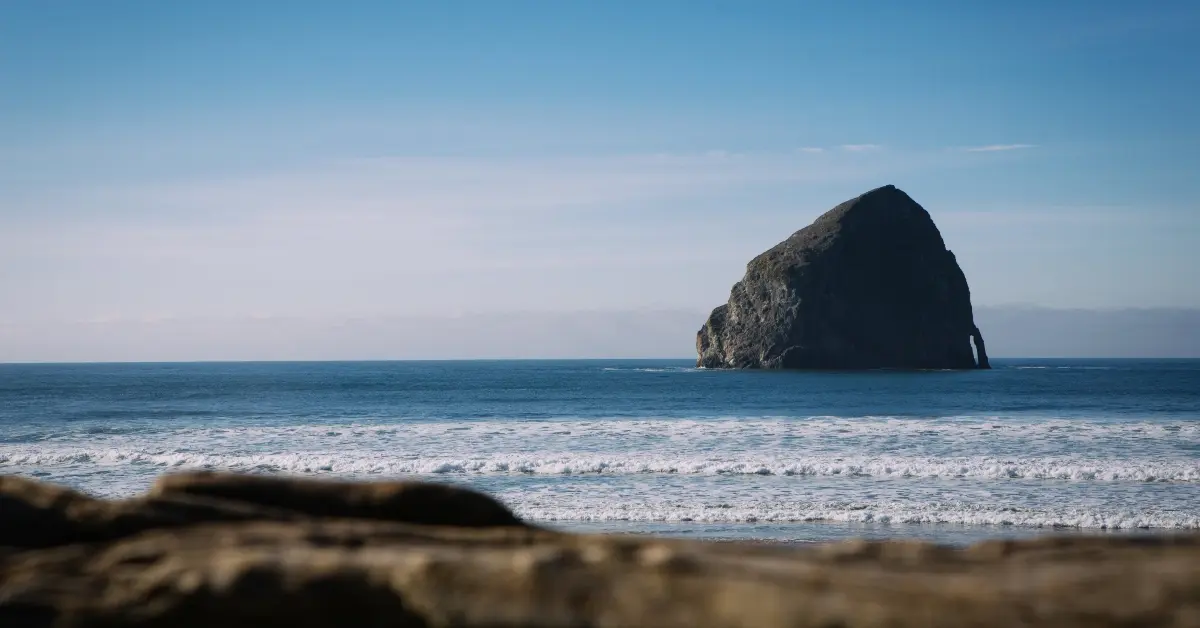 Al Hamra beach after sunrise