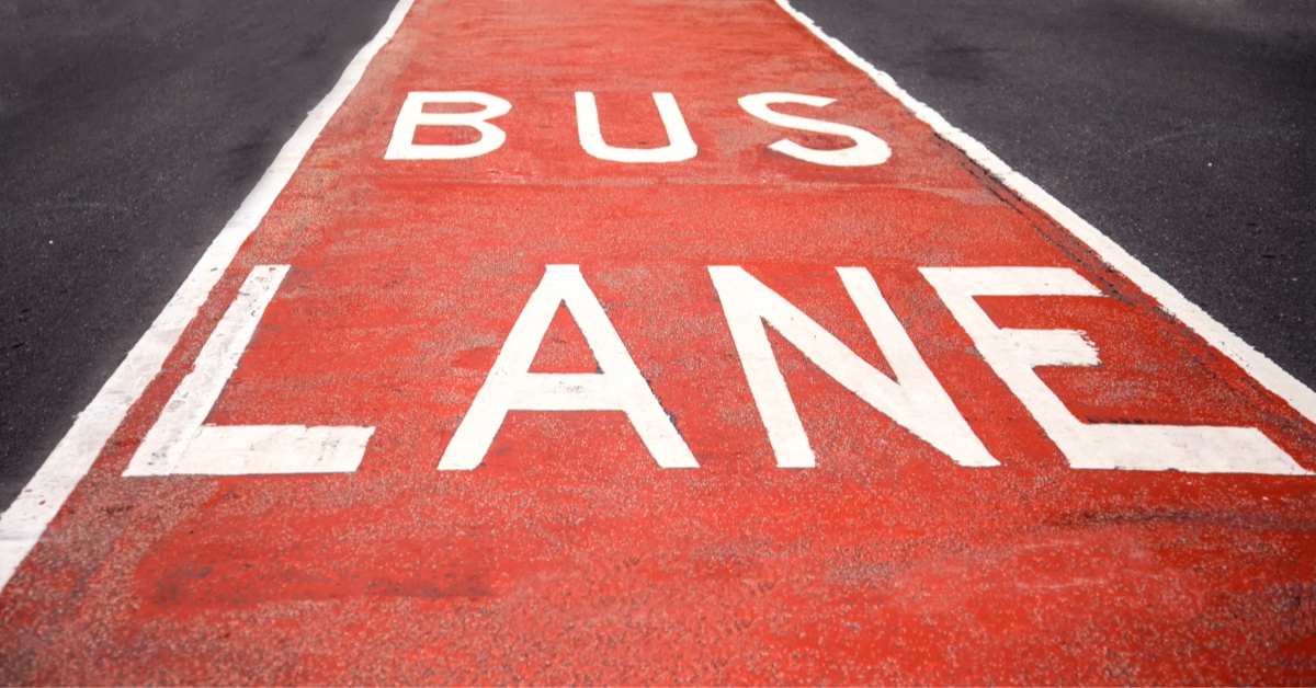 Bus lane