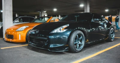 Cars parked at JBR parking