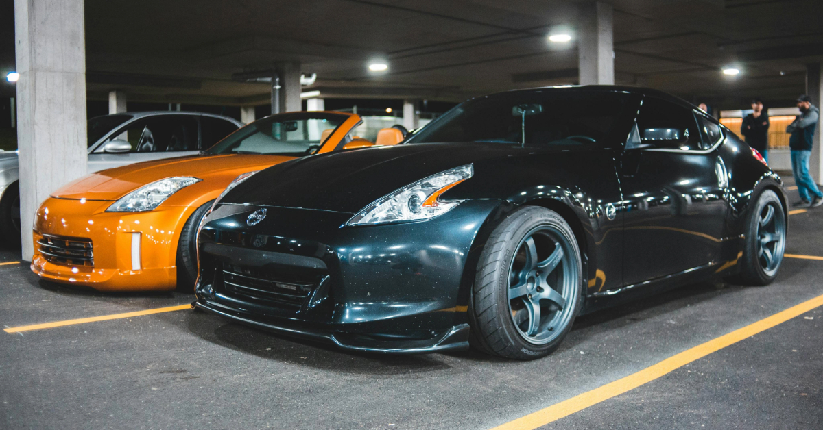 Cars parked at JBR parking