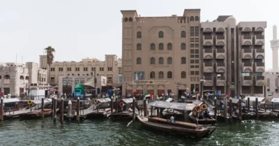Dubai Creek during the day
