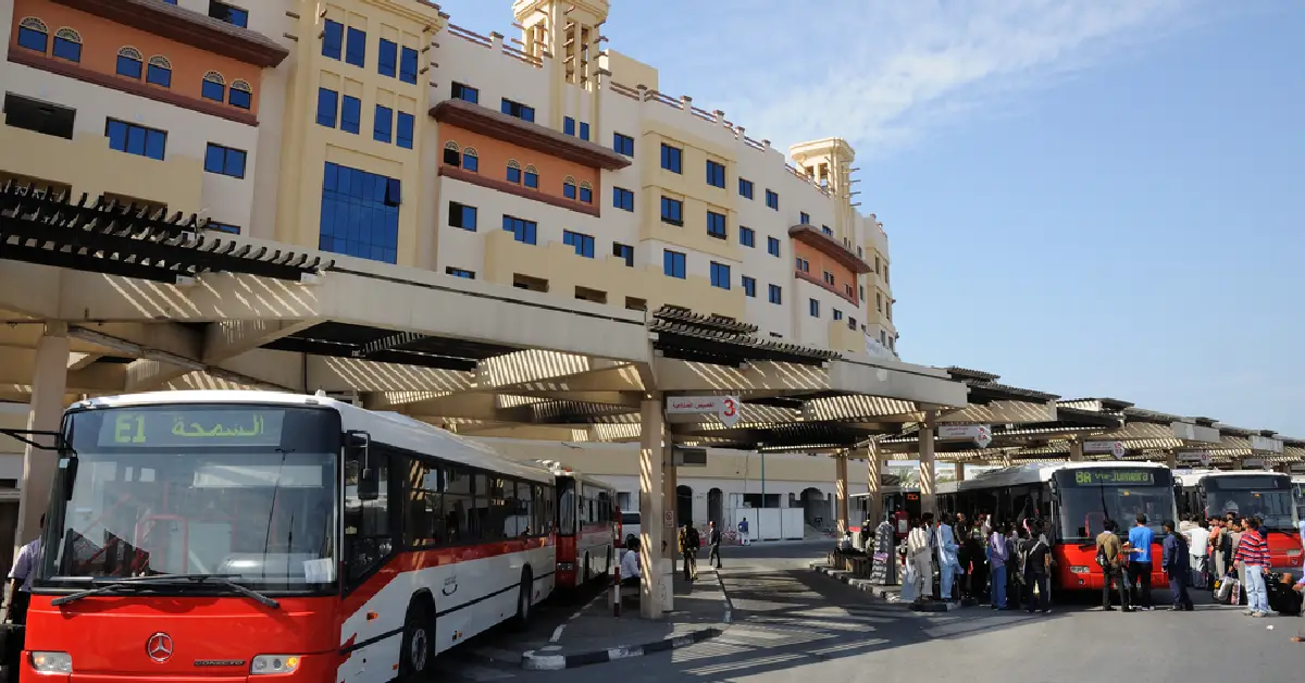 Bus in Dubai