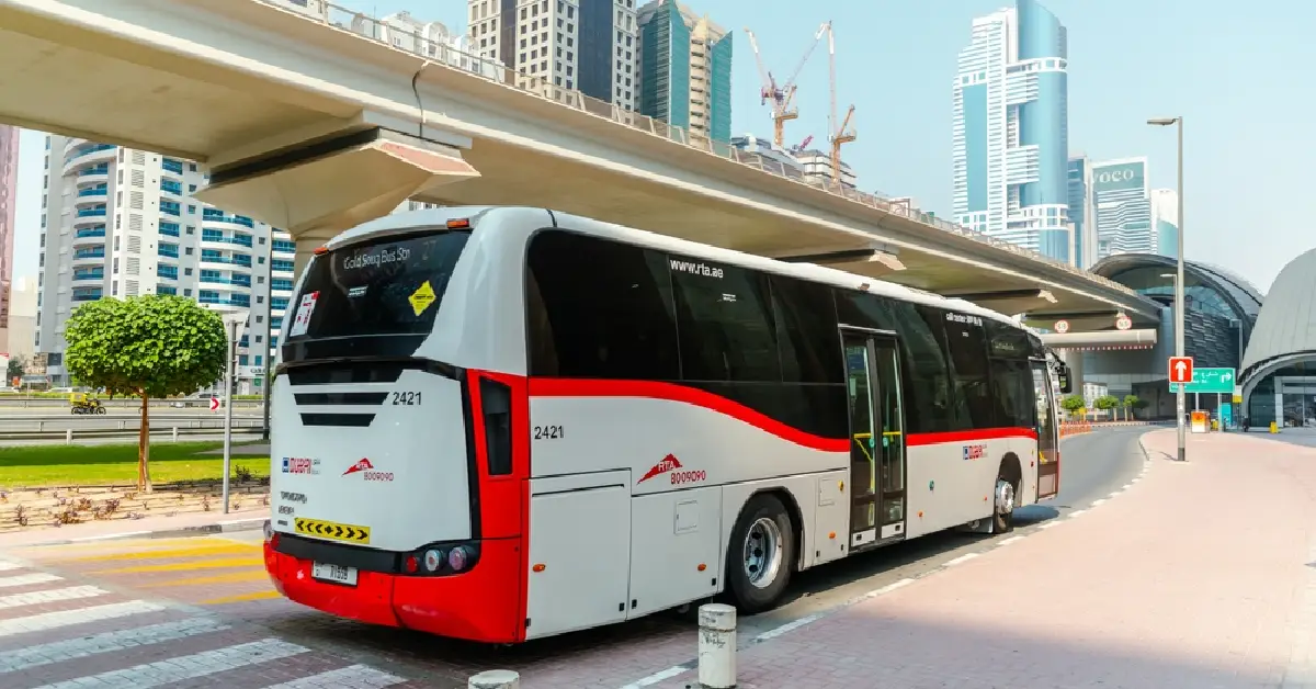 bus in dubai