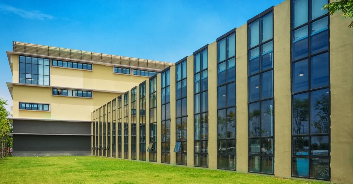 School building exterior