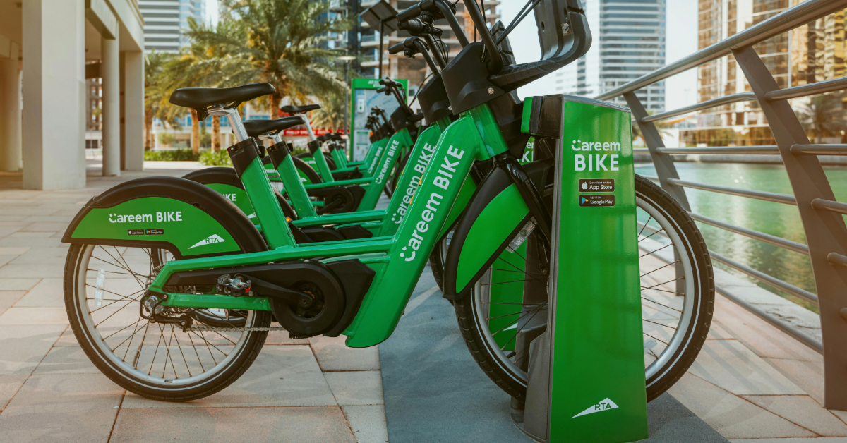 Careem Bike docking station