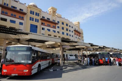 Bus in Dubai