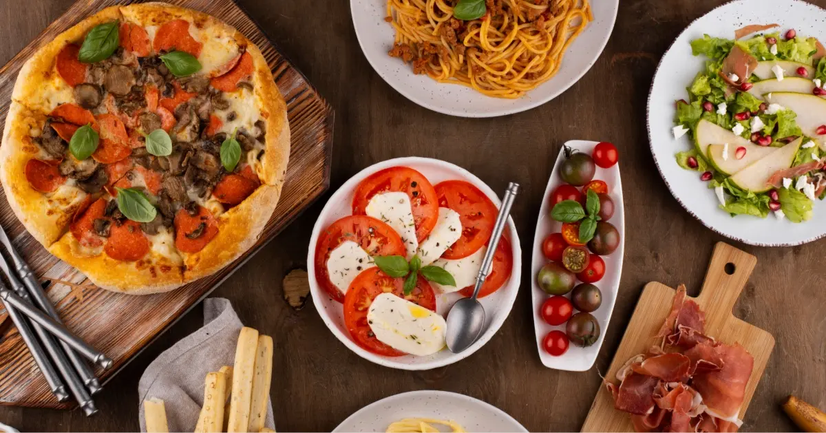 مأكولات إيطالية