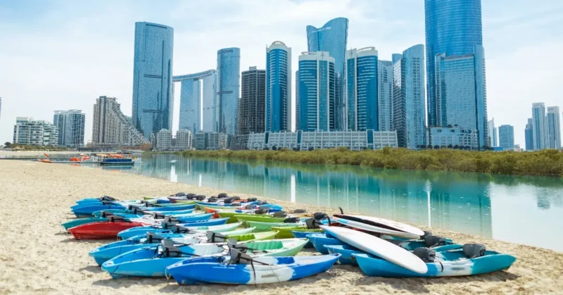 Beach in Abu Dhabi