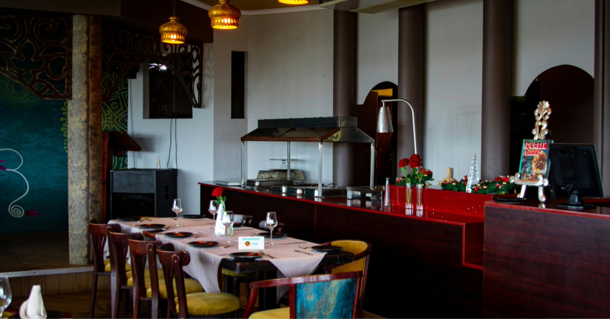 Casual restaurant interior