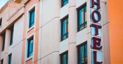 Hotel sign