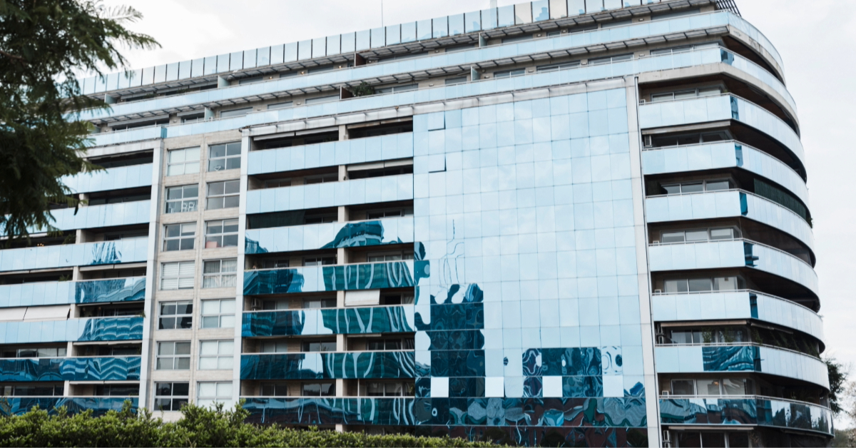 building dedicated to offices