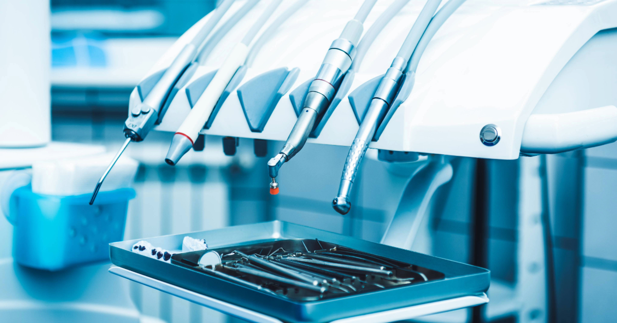 Dental equipments in clinic