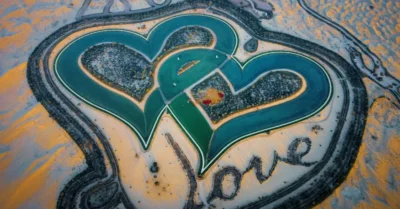 بحيرة الحب في دبي