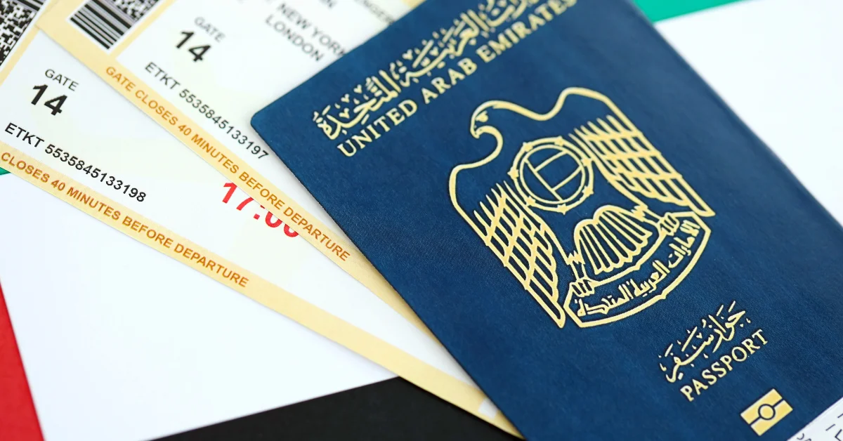 صورة توضح الحصول على فيزا عبور السعودية من الإمارات