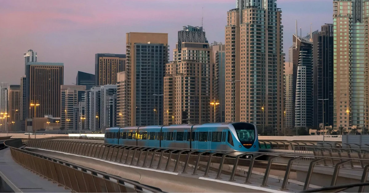 محطة مترو دبي
