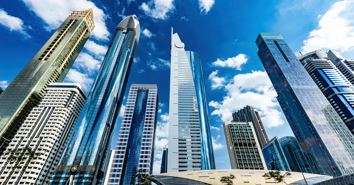 office towers in Dubai