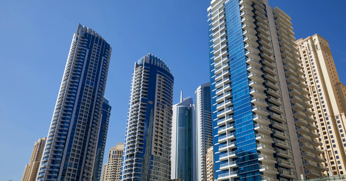 skyscrapers in Dubai