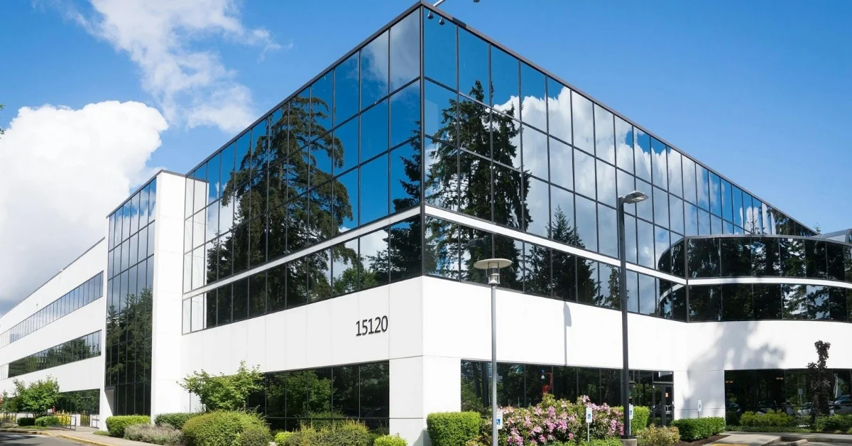 Exterior of a reputable chiropractic clinic in Dubai Healthcare City