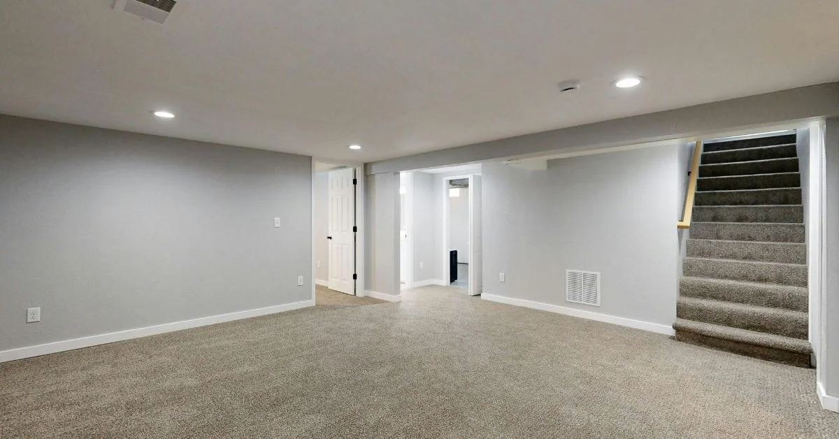 Floor measuring in a 2-storeys house