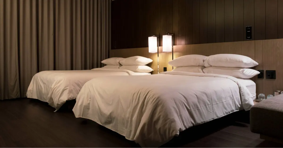 A room in one of the best hotels near the Mall of Emirates Metro Station