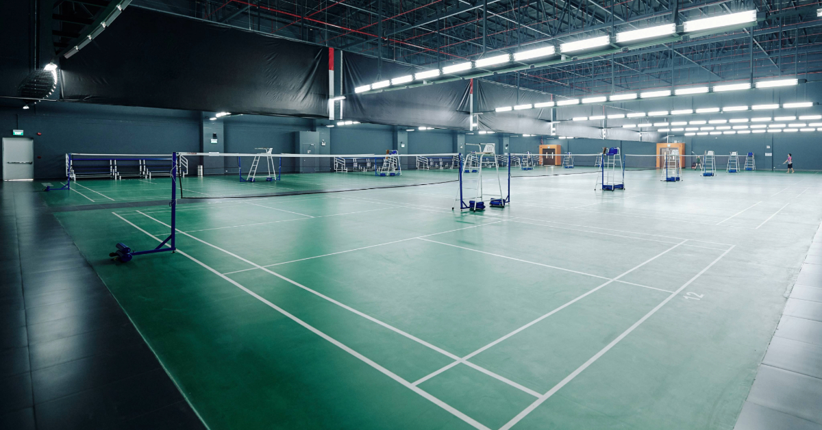 Ajman badminton court​