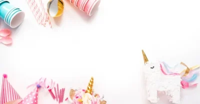 Confetti and birthday essentials for kids’ birthday parties