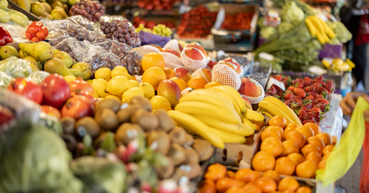 Fruits on the counter