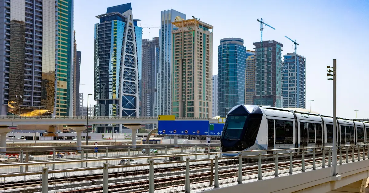 Metro in Dubai