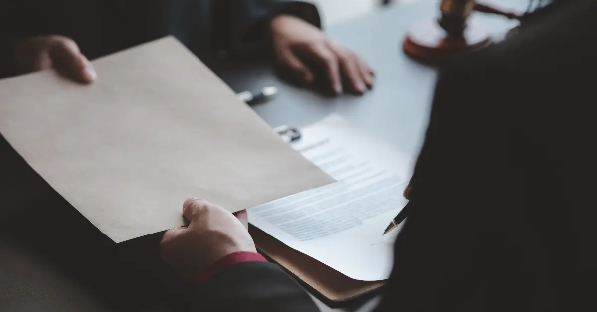 Submitting legal documents