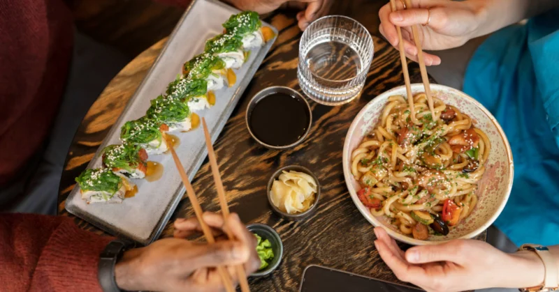 best sushi in Abu Dhabi