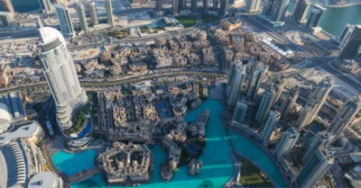 dubai city from the top