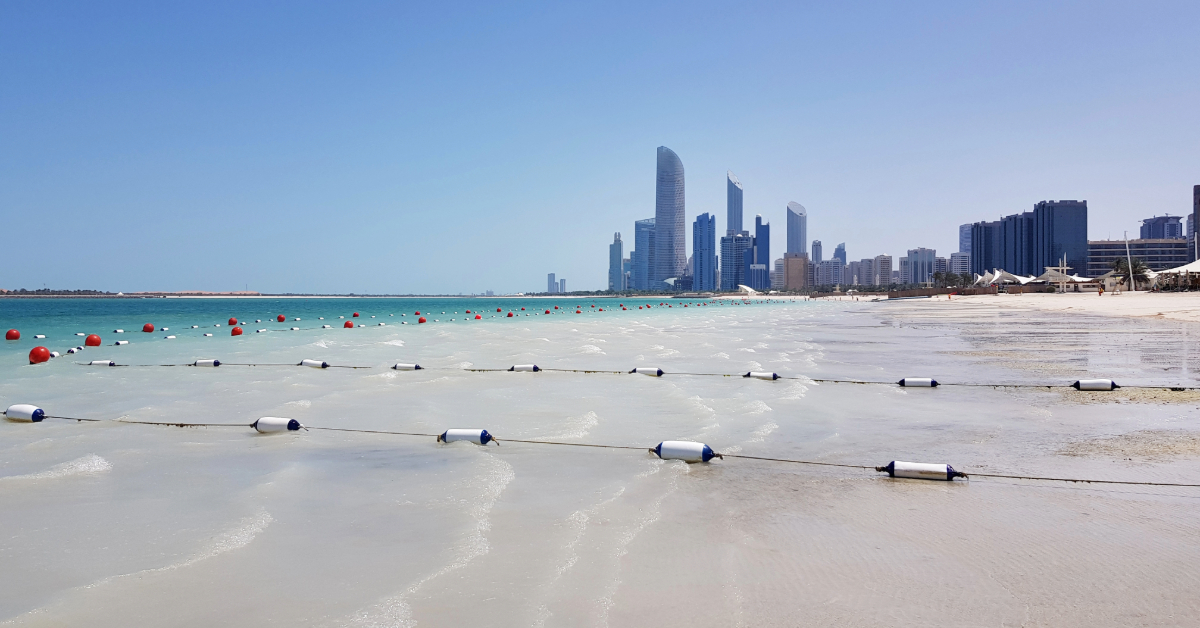 Abu Dhabi public beach