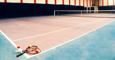 Tennis courts in Abu Dhabi