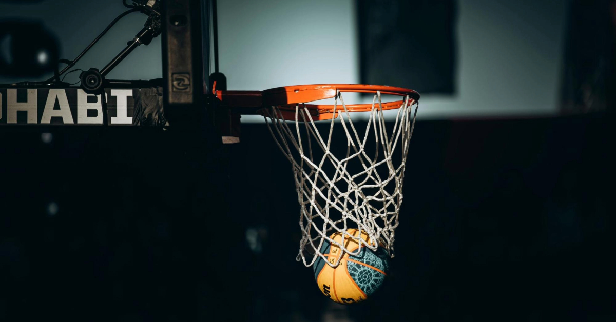Night-time basketball Abu Dhabi