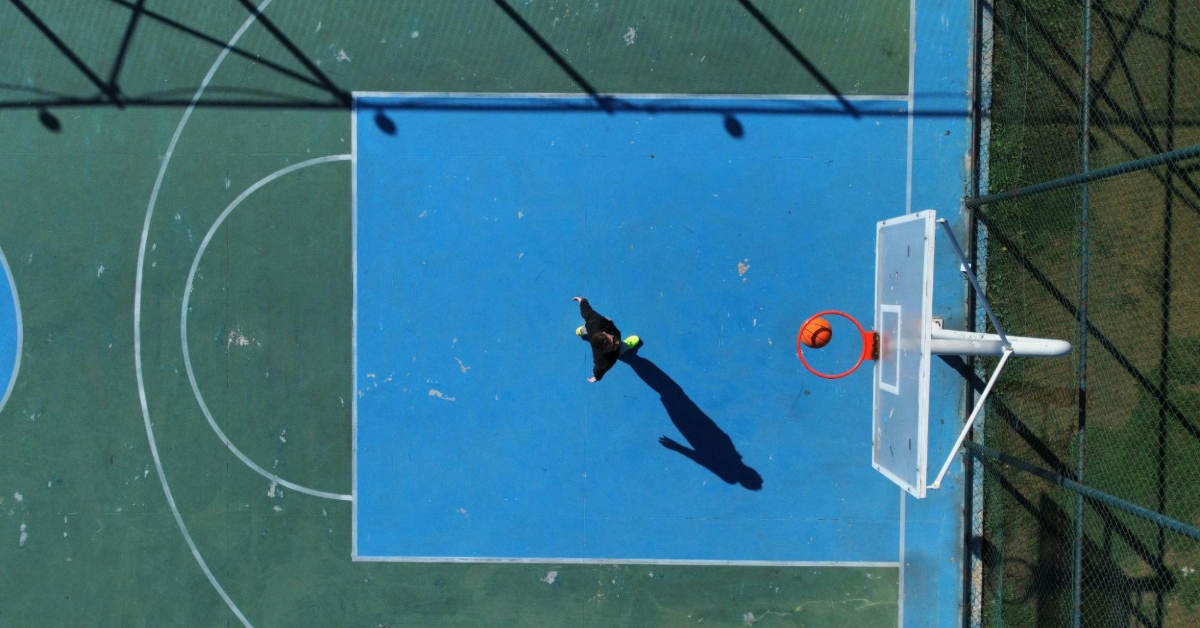 JBR basketball court Dubai