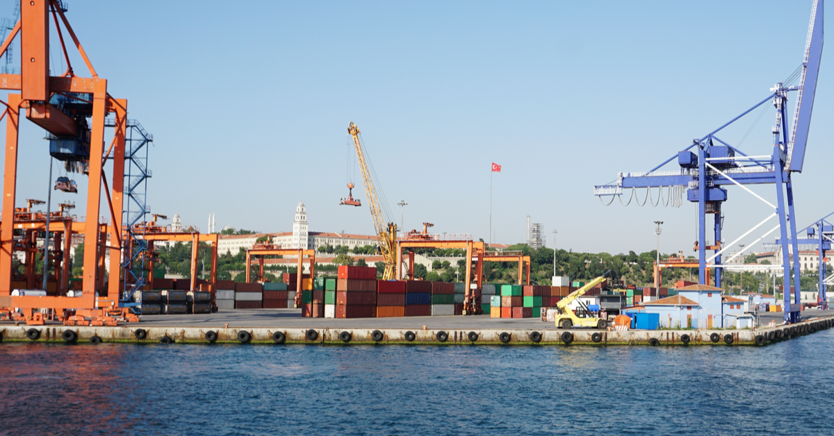 Cranes at the Jebel Ali Port