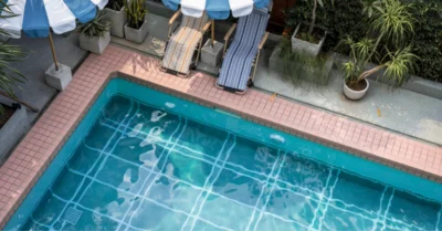 Rooftop pool