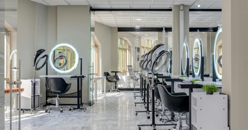 A ladies' beauty salon