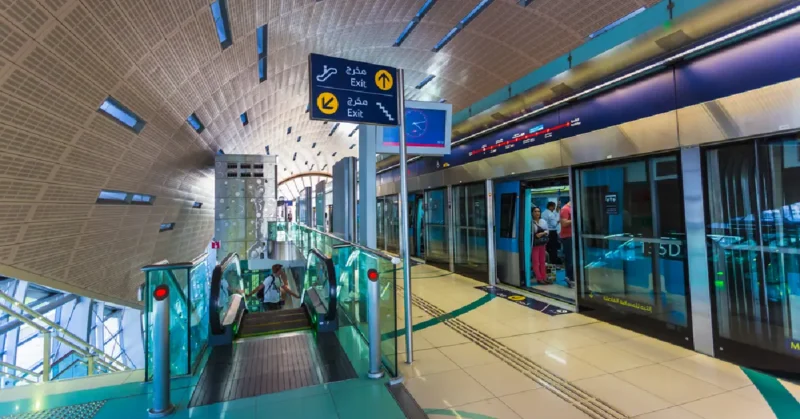 Furjan metro station